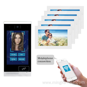 Visiophone Ip System Touch Screen Video Intercom Doorbell